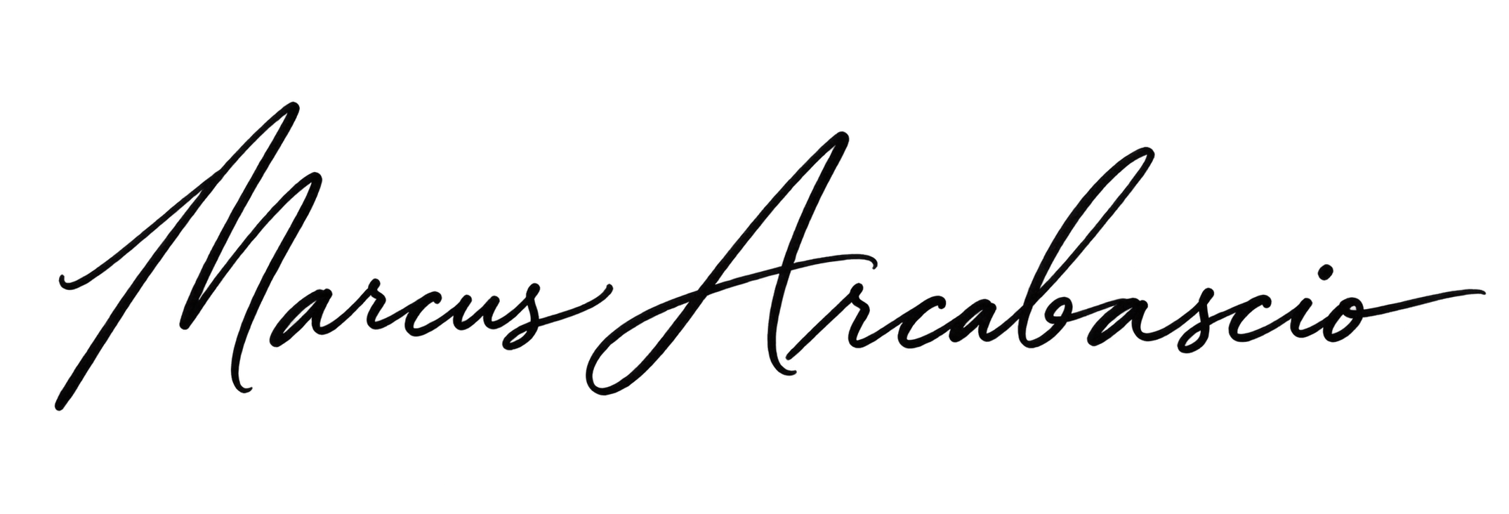 Marcus Arcabascio’s signature